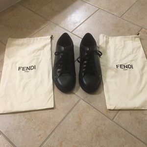 Fendi black men’s shoes